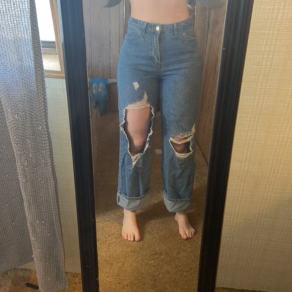 SHEIN wide leg pants